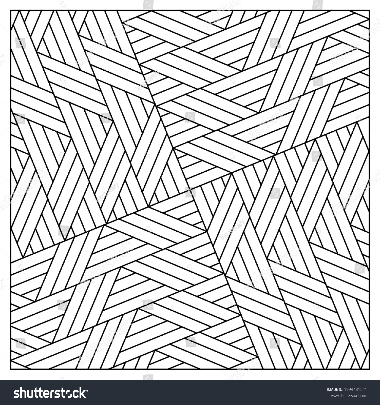Fun coloring pages adultscoloring page abstract stock vector royalty free