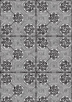 Tessellations mindfulness coloring pages