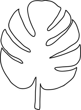 Images of large palm leaf template printable infovianet plantilla de flor de papel plantillas para flores de papel sobres de papel