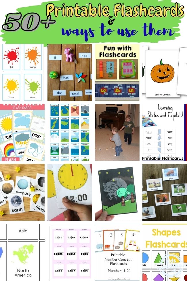 Printable flashcards awesome ways to use them kids activities blog