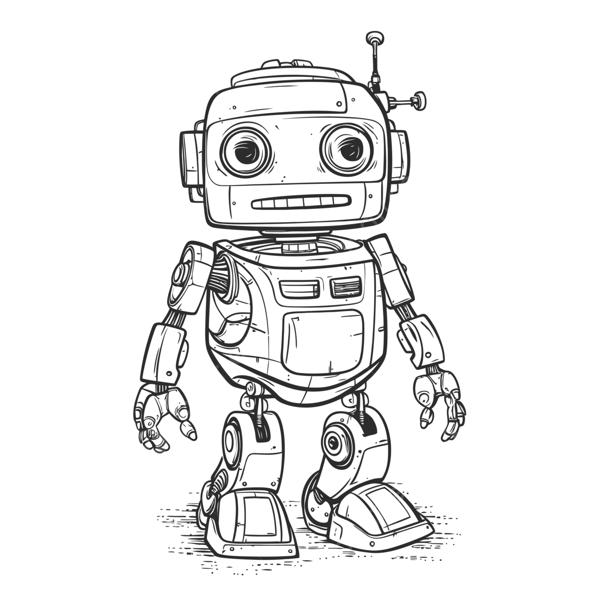 Robot coloring pages robot coloring page printable robot coloring pages for kids outline sketch drawing vector wing drawing robot drawing ring drawing png and vector with transparent background for free download