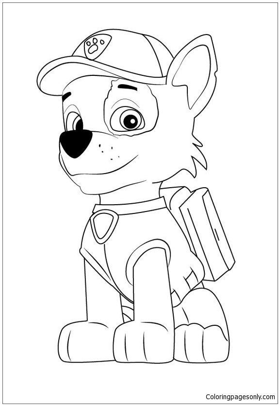 Best rocky paw patrol coloring pages ideas paw patrol coloring pages paw patrol coloring paw patrol
