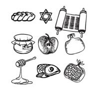 Coloring pages archives rosh hashanah fun