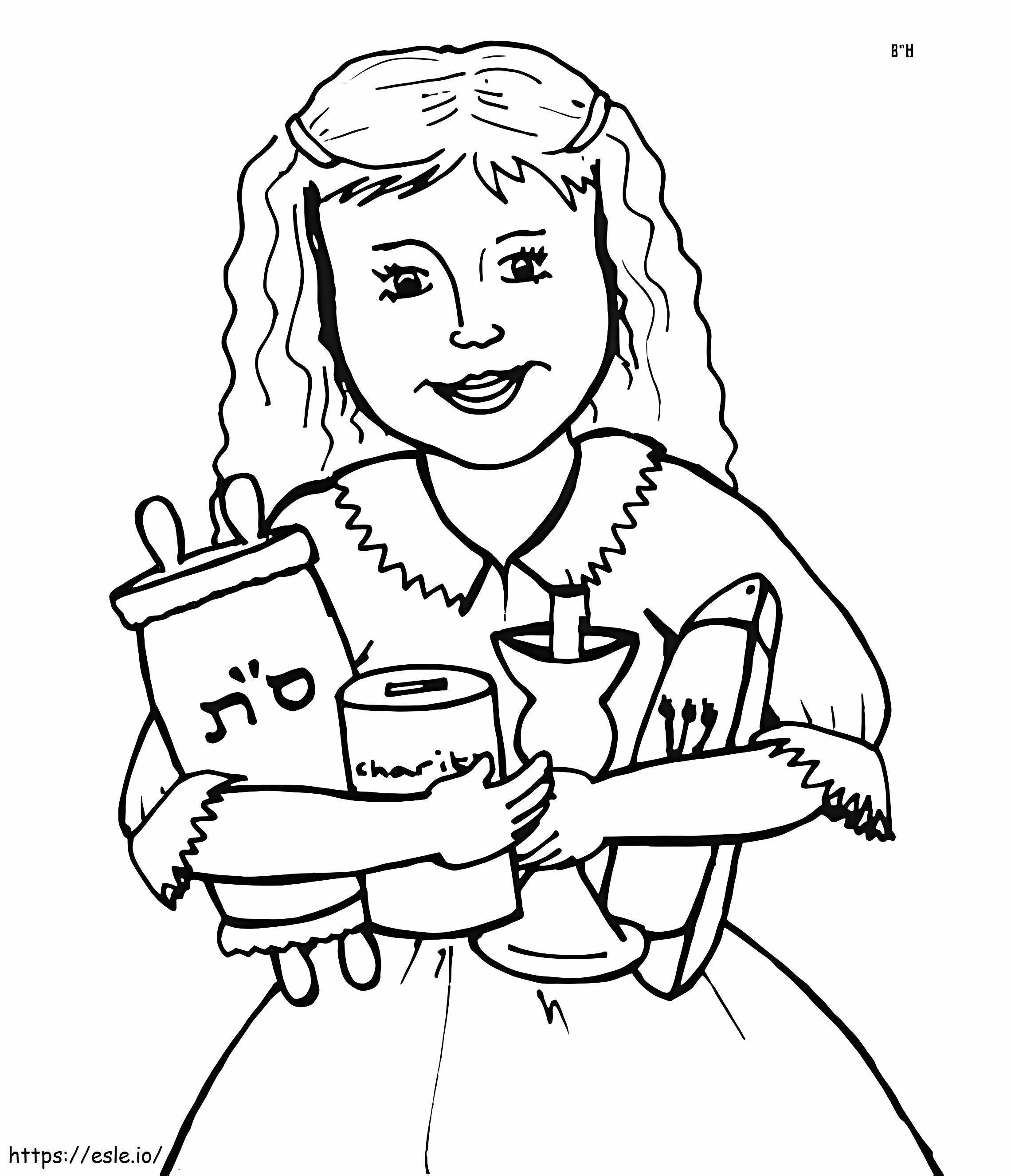 Rosh hashanah printable coloring page