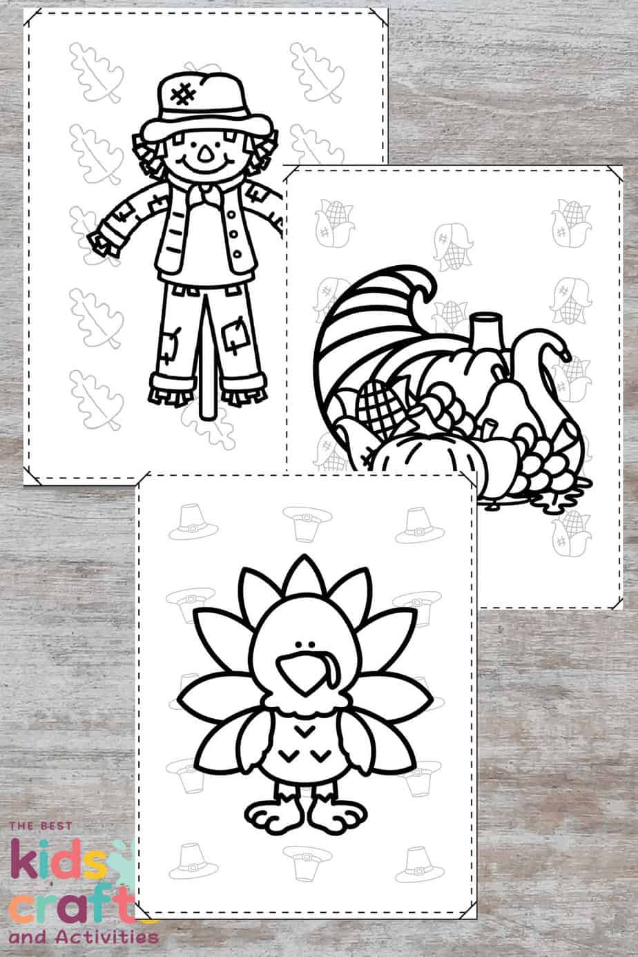 Thanksgiving coloring pages printable for kids â the best kids crafts and activities