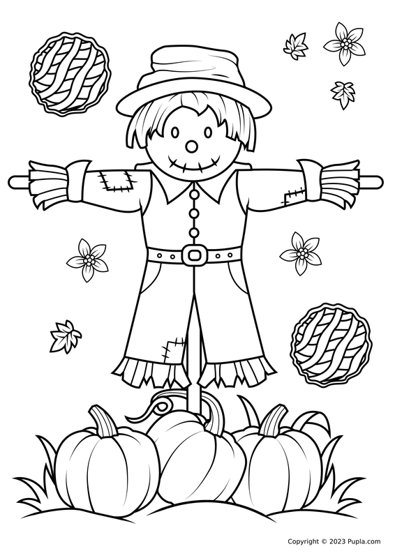 Ðï thanksgiving scarecrow