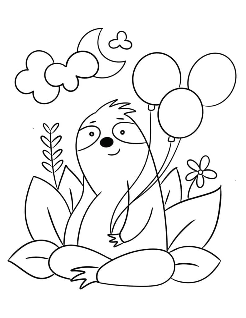 Free printable coloring pages â the hollydog blog