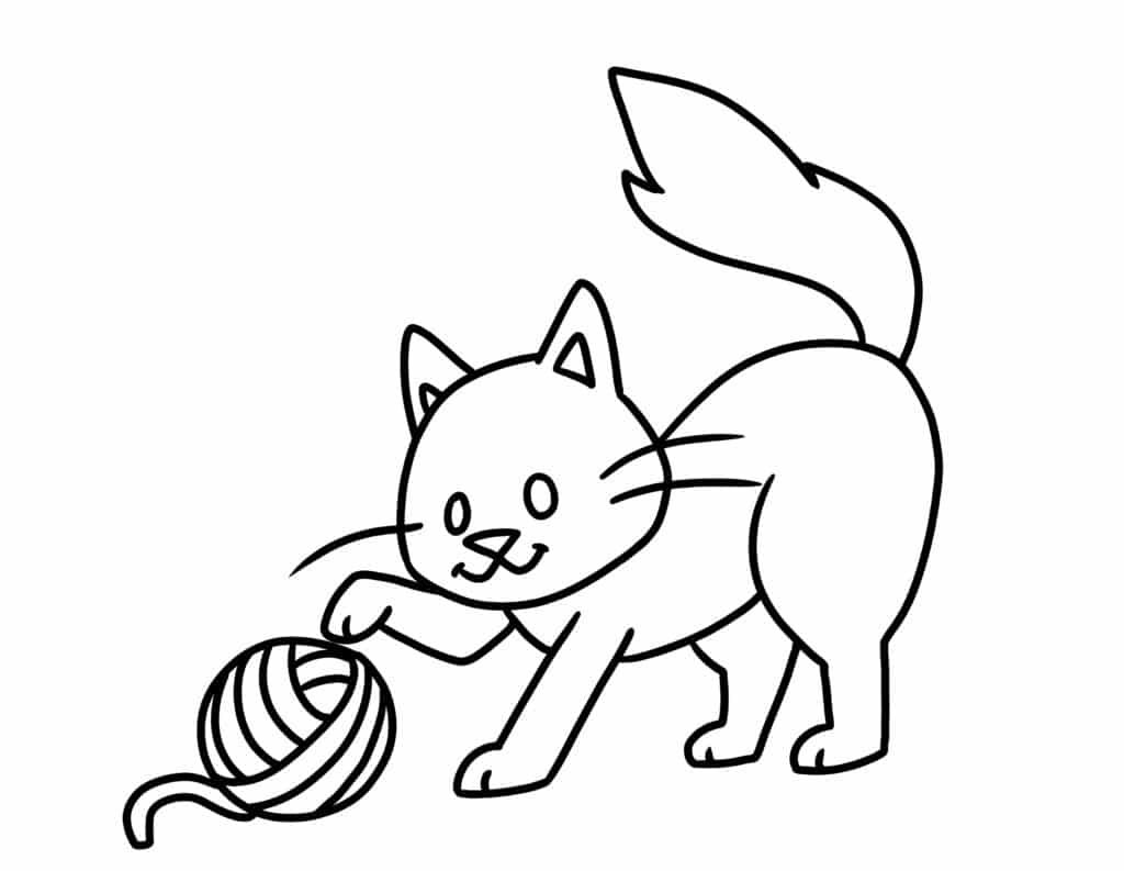 Printable simple coloring pages for adults and kids