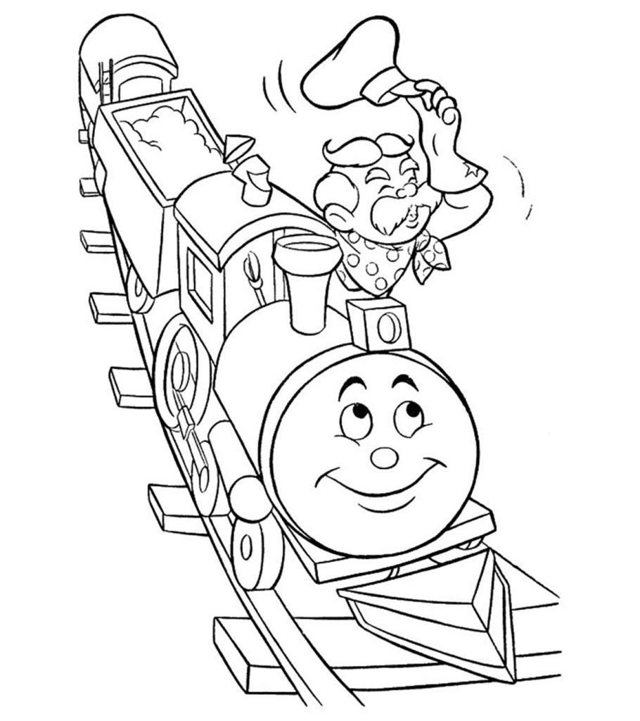 Top free printable train coloring pages online