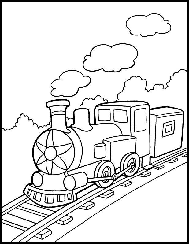 Coloringkidsnet train coloring pages coloring pages for boys valentines day coloring page