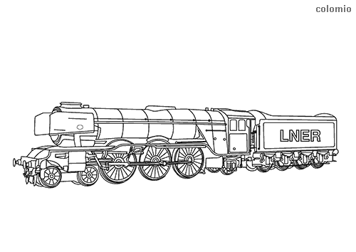 Trains coloring pages free printable train coloring sheets