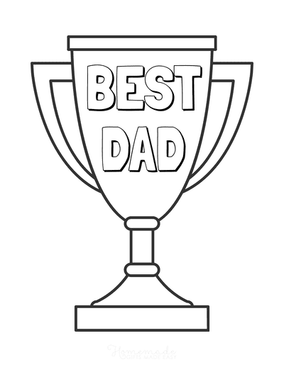 Happy fathers day coloring pages for kids