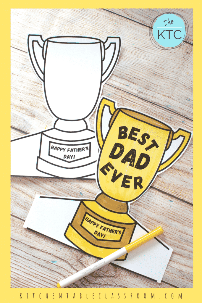 Fathers day trophy