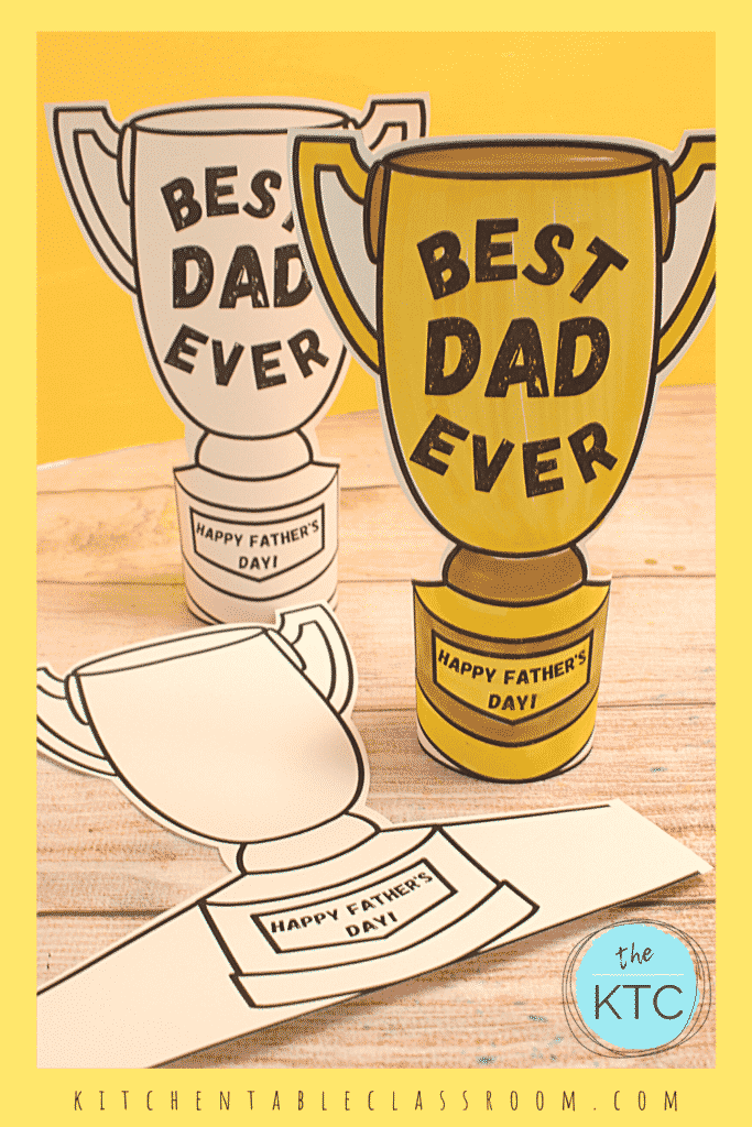 Fathers day trophy