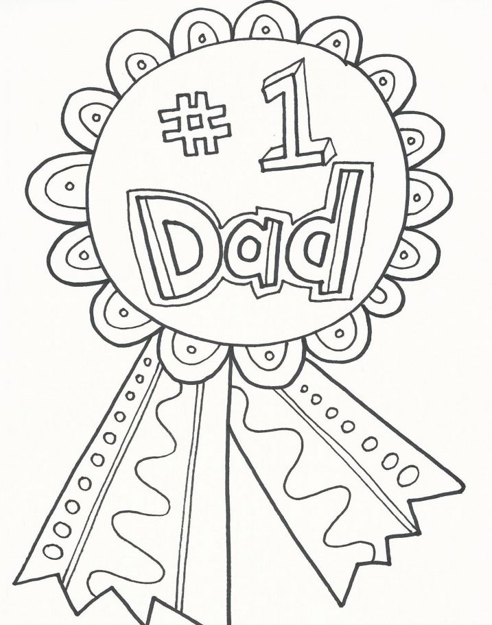 Places to find free printable fathers day coloring pages for kids