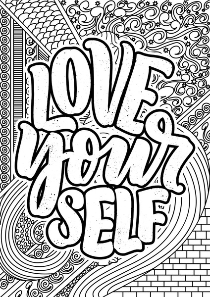 Adult coloring pages quotes images stock photos d objects vectors