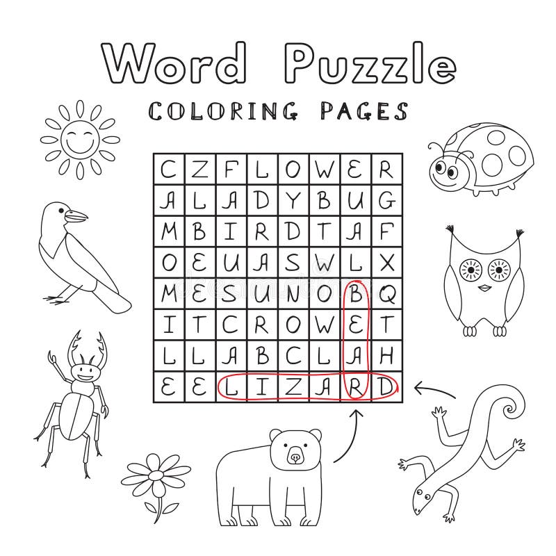 Book word search puzzle stock illustrations â book word search puzzle stock illustrations vectors clipart