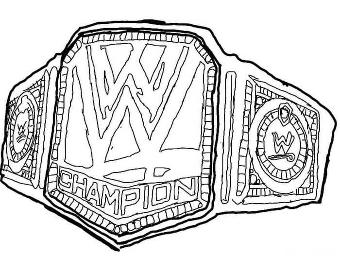 Free wwe coloring pages pdf