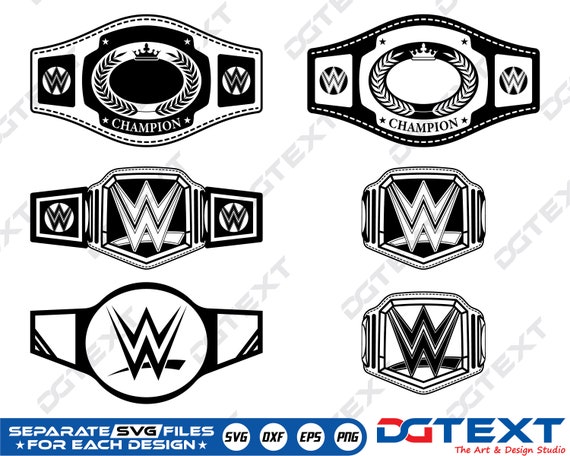 Championship belt svg championship belt vector silhouette cricut file clipart cuttable design png dxf eps designs