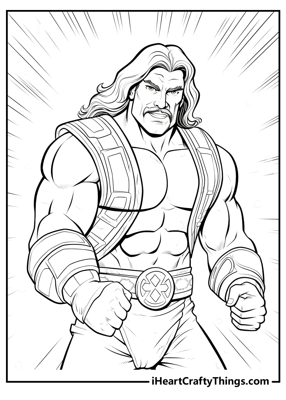 Wwe coloring pages free printables