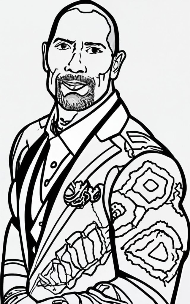 Top celebrities coloring pages