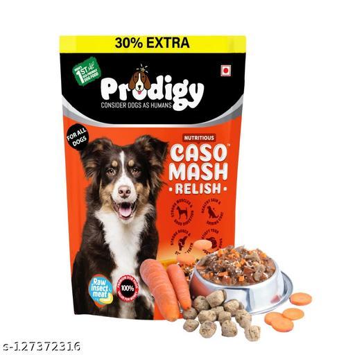 Prodigy caso mash relish dog wet food mix with black soldier larvae and vegetables indias first eco friendly dog food g extra g pack of
