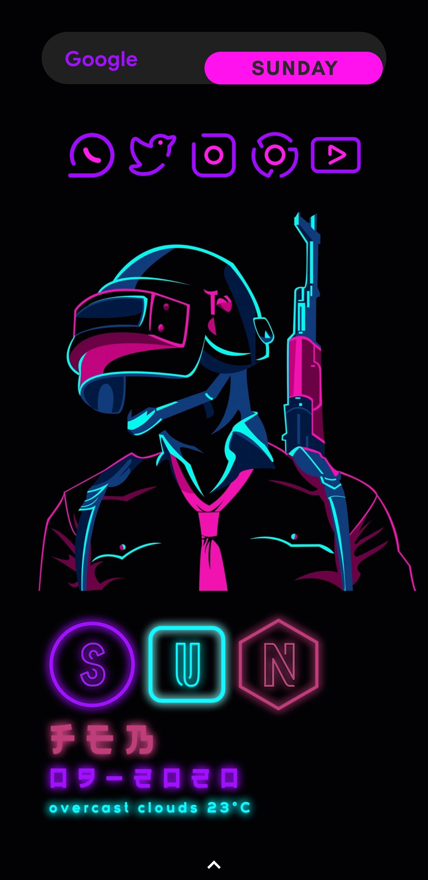 Pubg android android wallpaper neon wallpaper gaming wallpapers hd
