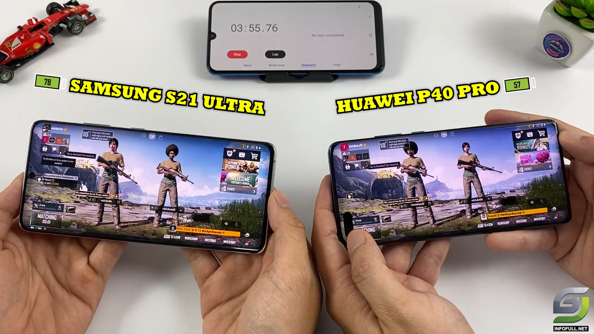 Samsung galaxy s ultra vs huawei p pro pubg mobile comparison