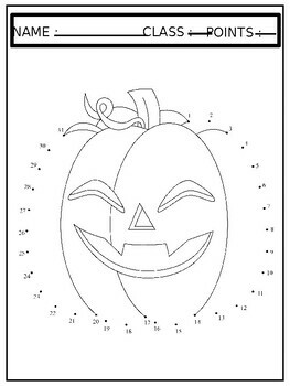 Halloween pumpkin connect the dots and coloring pages easy to use by welovebaby