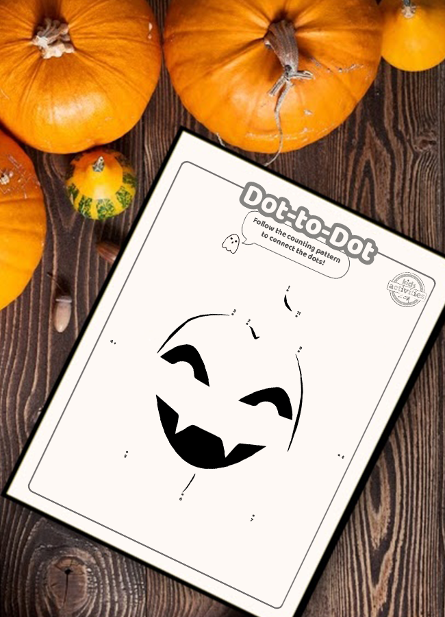 Delightful halloween dot to dot printables kids activities blog