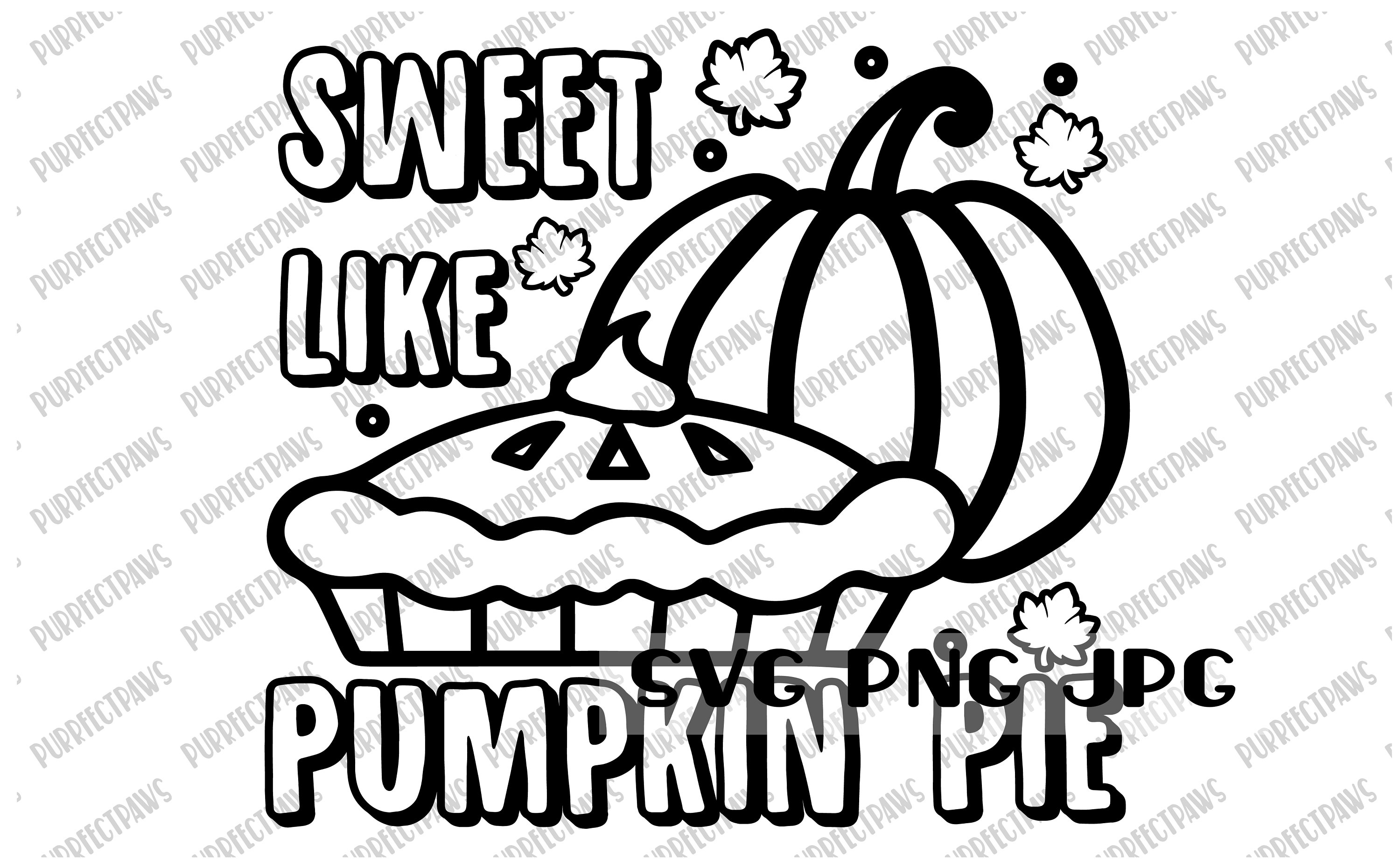 Sweet like pumpkin pie coloring svg thanksgiving svg autumn fall coloring page coloring tshirt design cut file sublimation svg png jpg