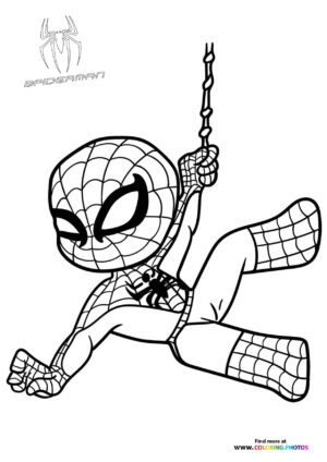 Spiderman pages free and easy printable sheets for kids