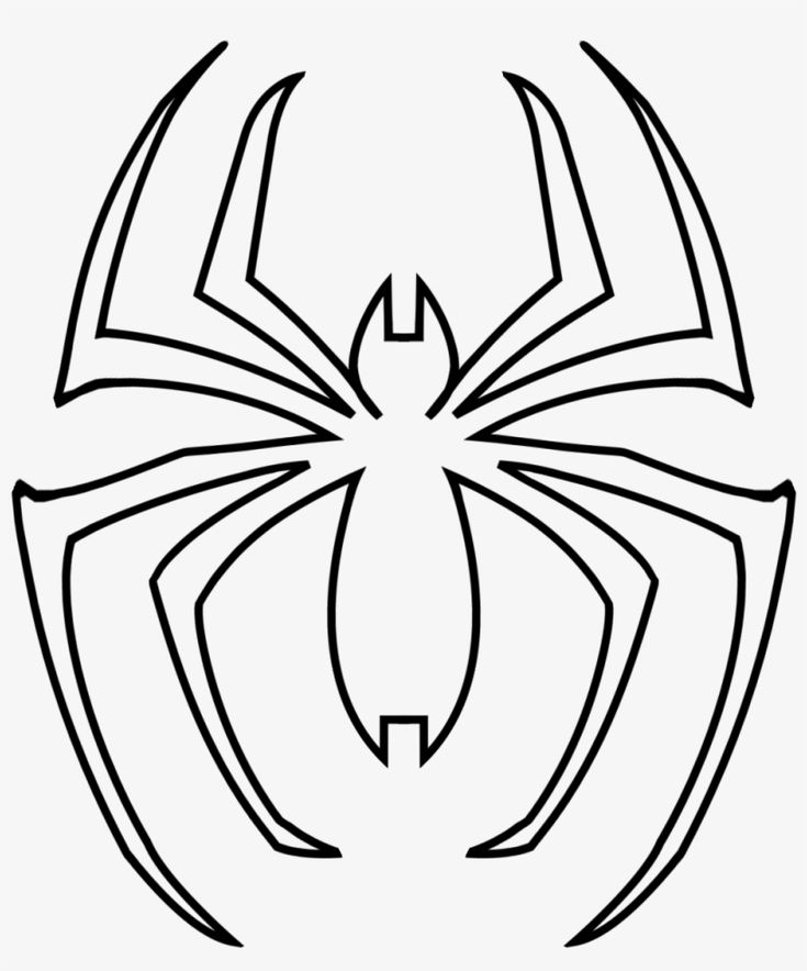 Download spider man spider logo template