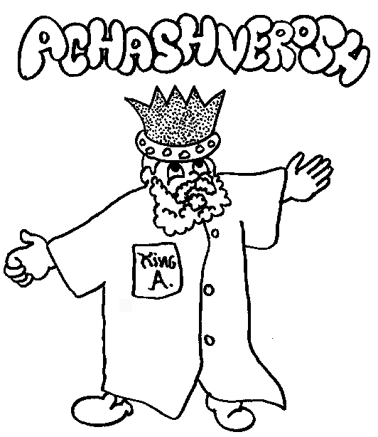 Munchkins and mayhem purim coloring pages