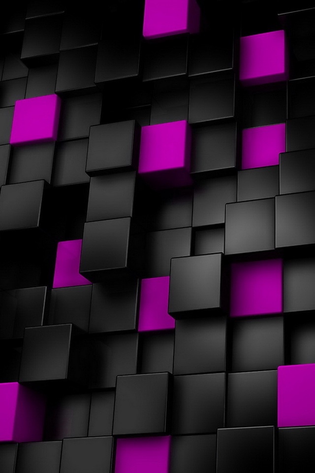 The purple and black squares hd phone wallpapers phone wallpaper cool wallpapers for phones