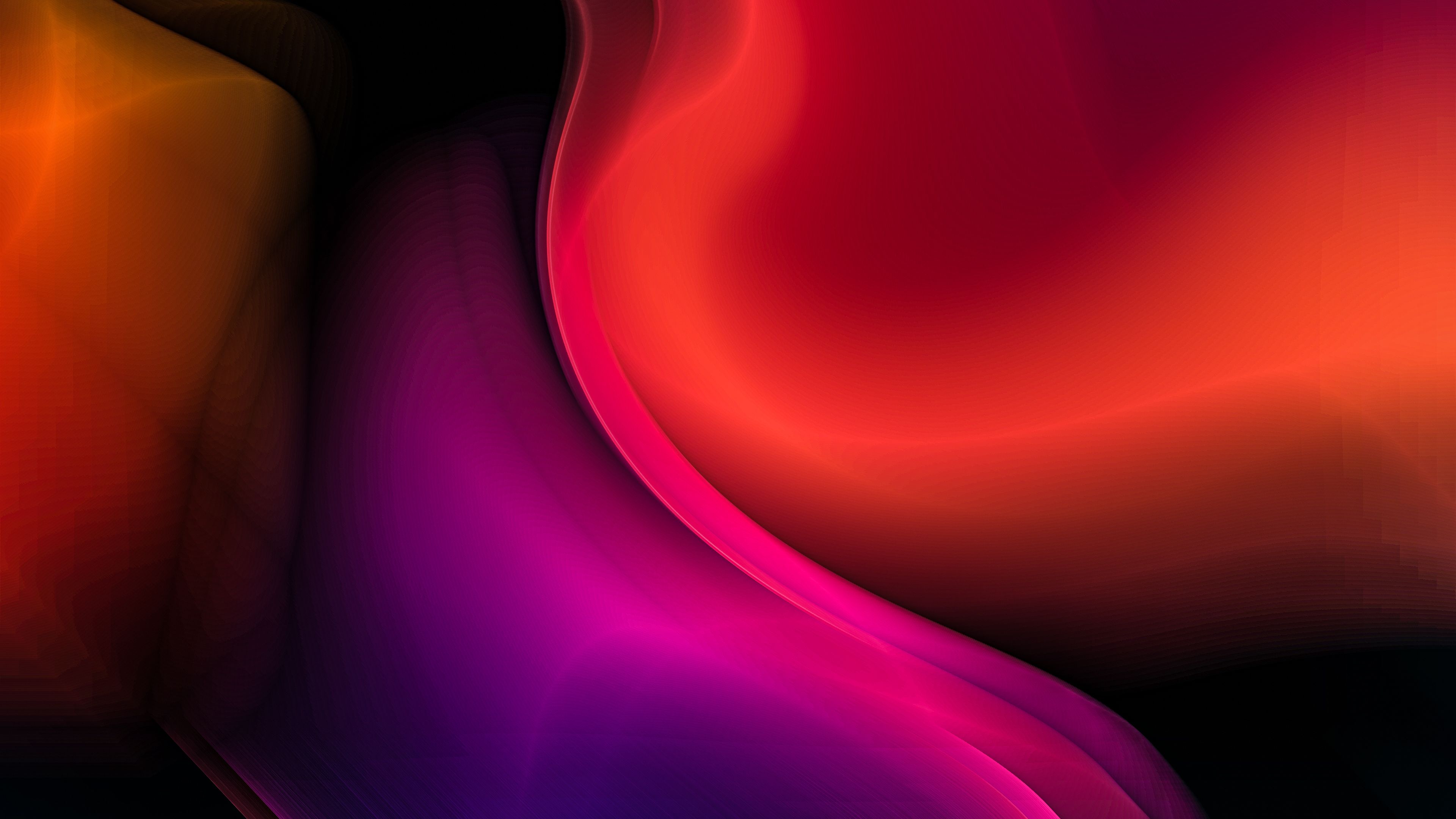 Red abstract gradient hd