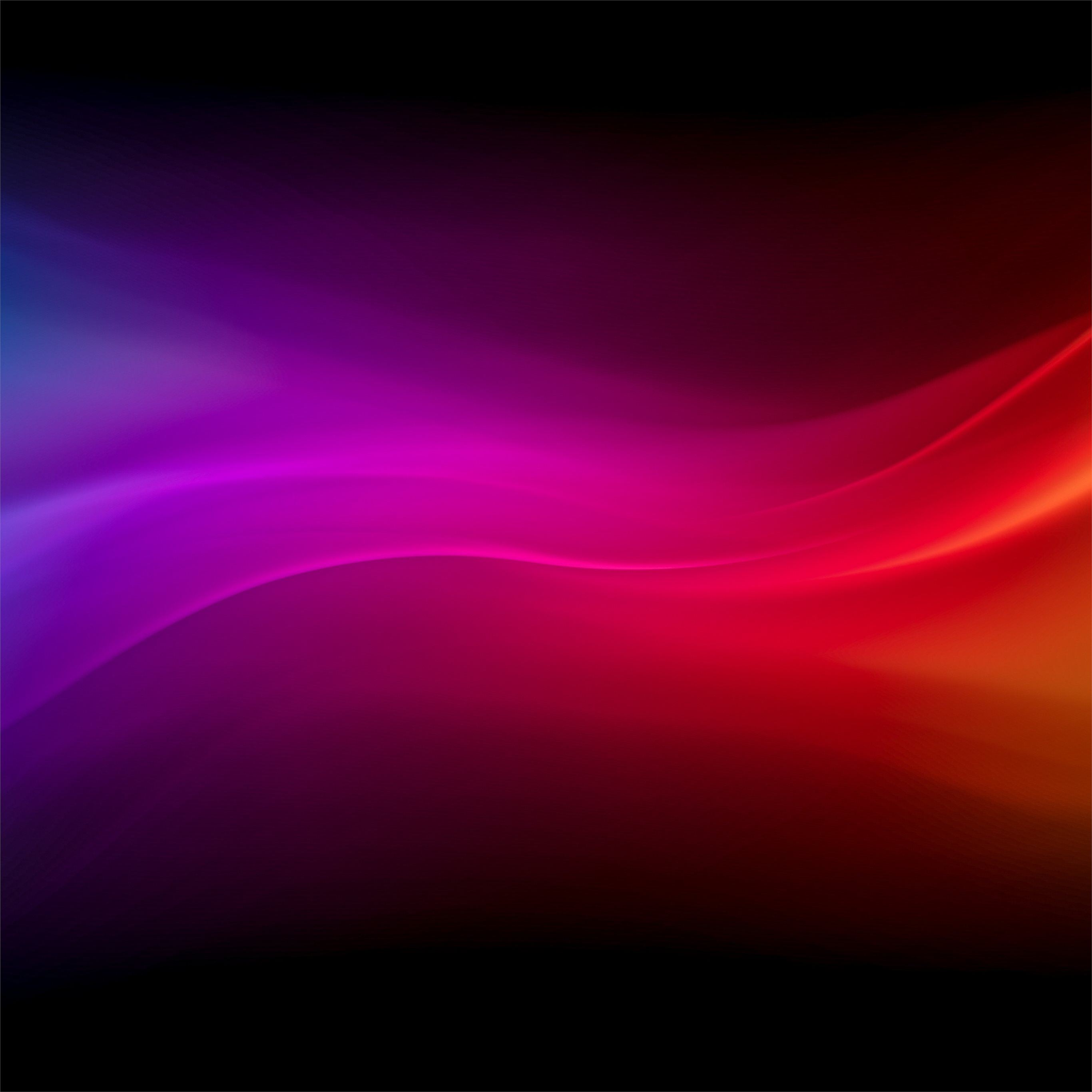 Blue purple red yellow waves k ipad pro wallpapers free download