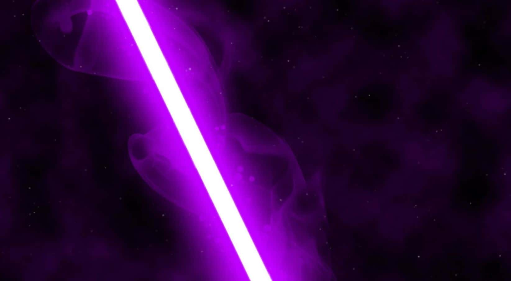 Purple lightsaber meaning