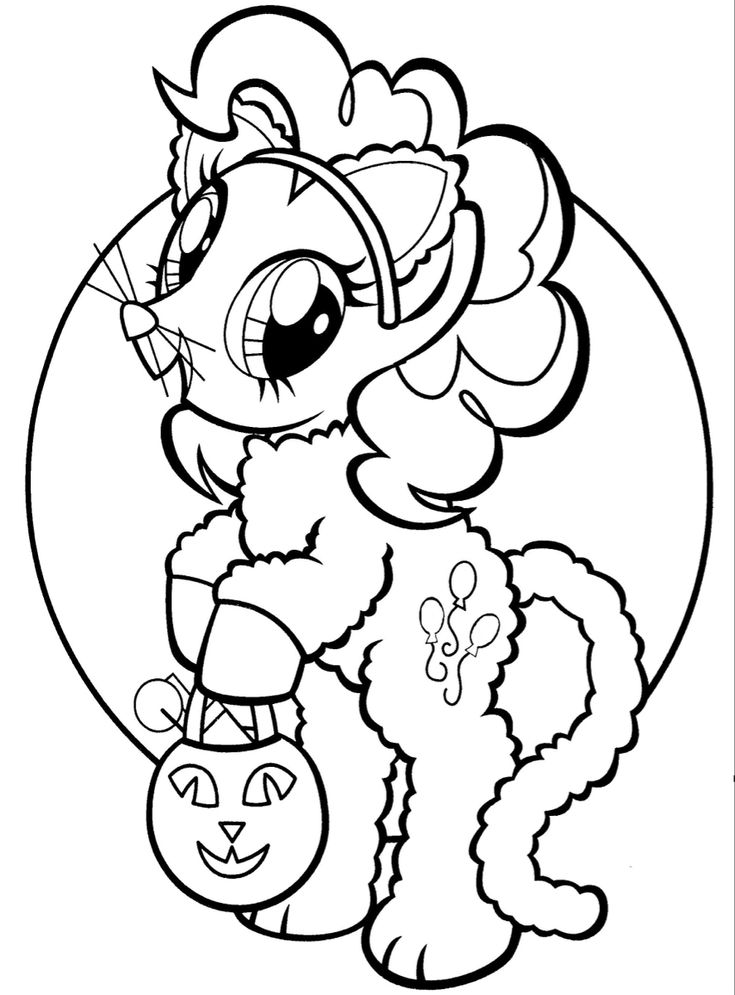 My little pony halloween pinkie pie coloring page cartoon coloring pages cute coloring pages coloring pages