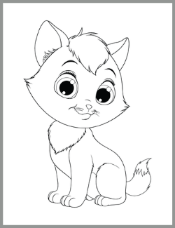 Coloring pages and puzzles for kids