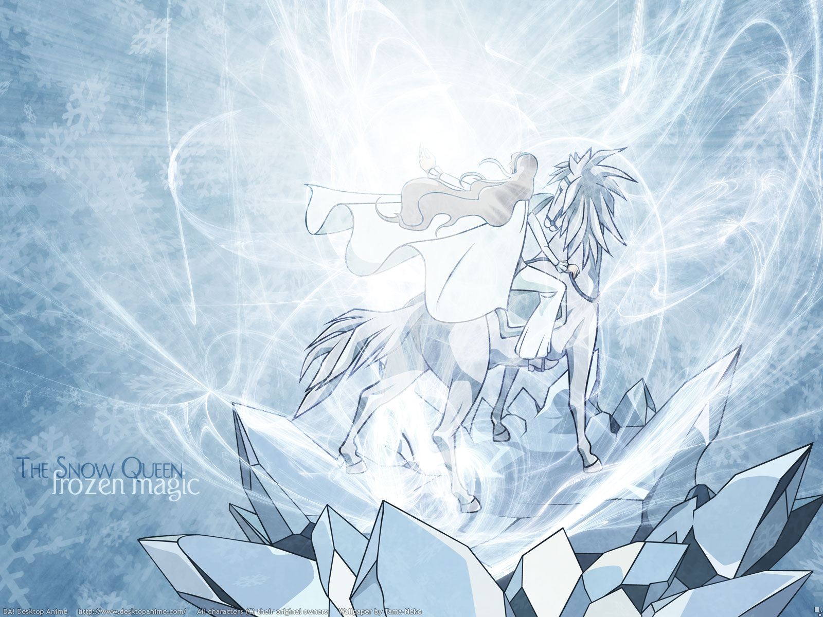 Anime the snow queen paper