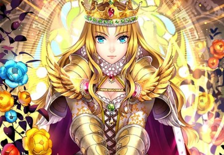 Gold queen