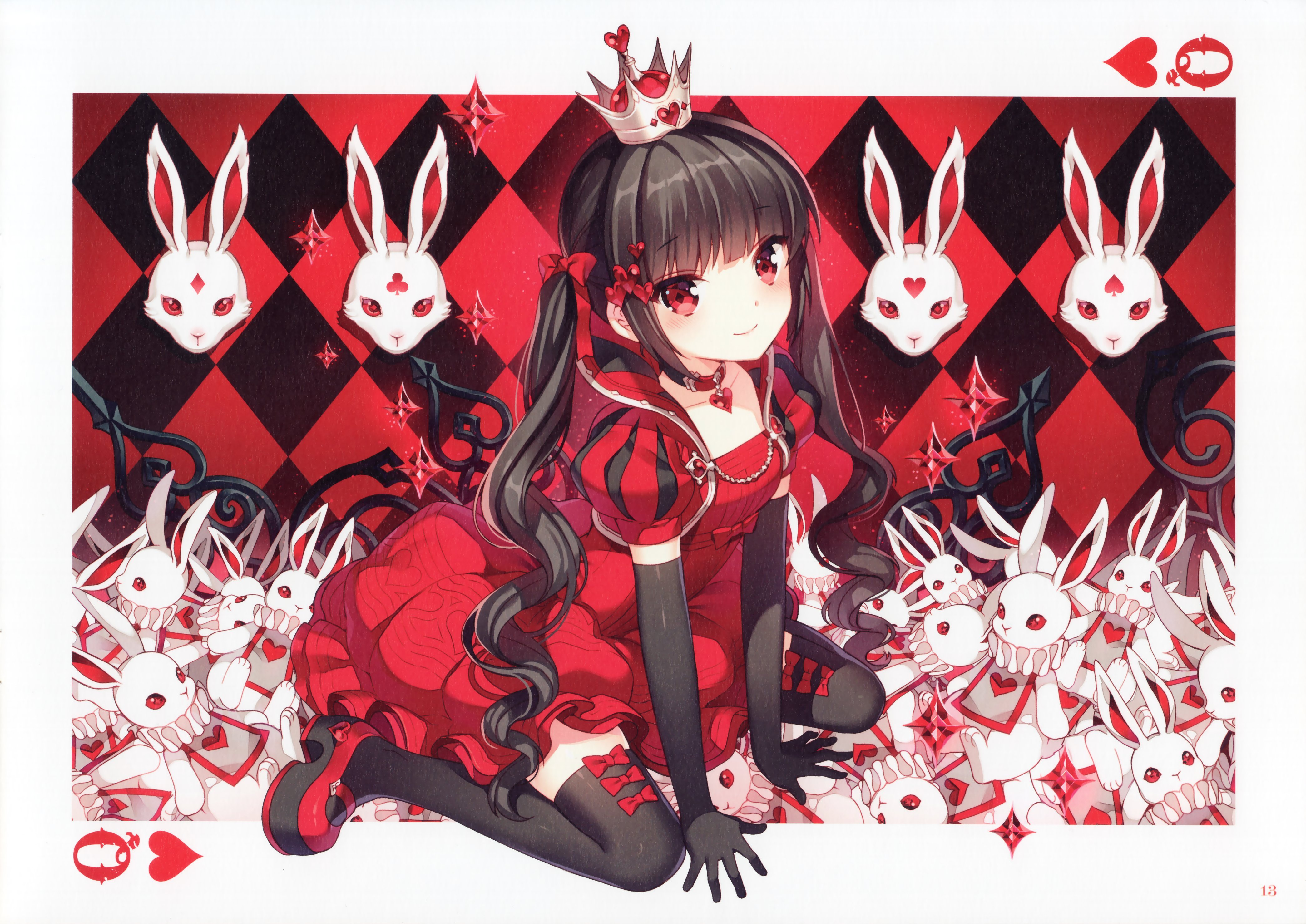Anime queen desktop wallpaper