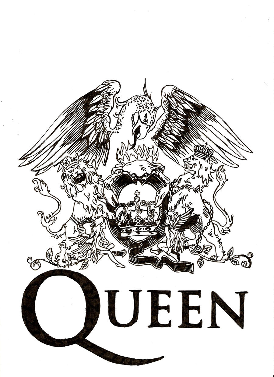 Queen logo by billieblack on