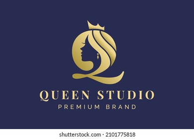 Beauty queen logo images stock photos vectors