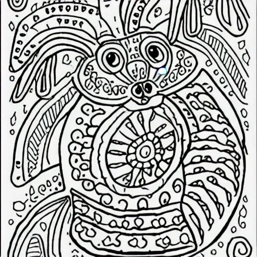 Bunny rabbit coloring pages stable diffusion
