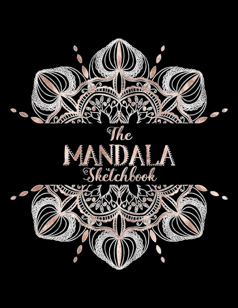 The mandala sketchbook radial symmetry by books just plan