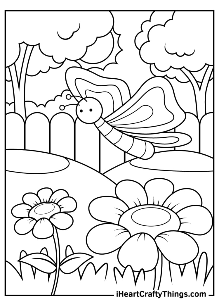 Seasons coloring pages free printables