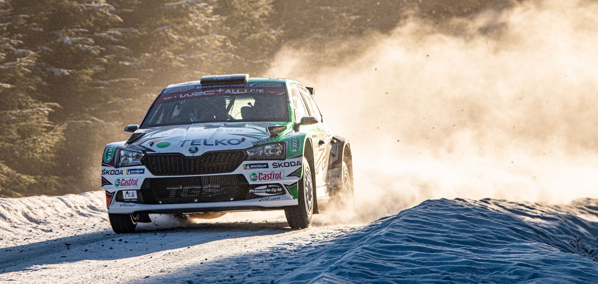 Download wallpapers from the rally sweden to your phone