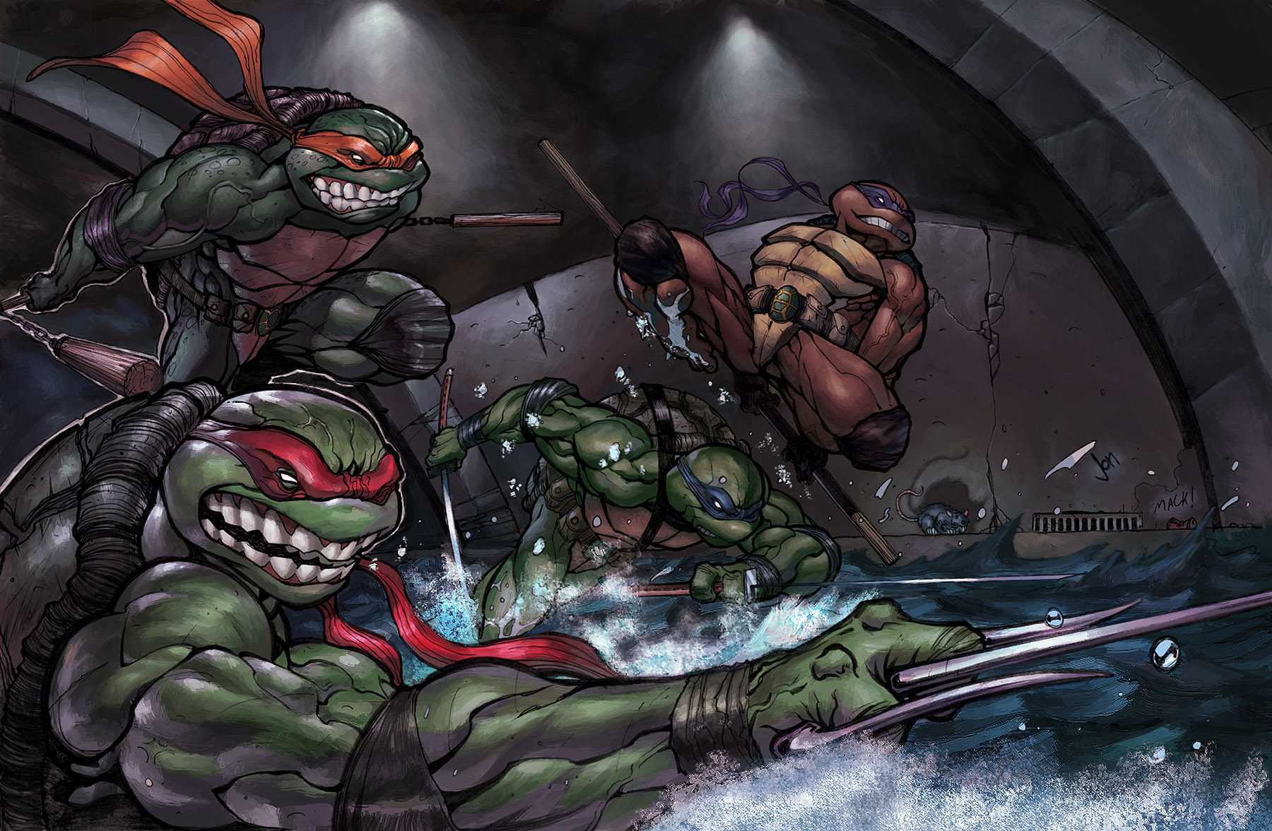 Tmnt hd papers and backgrounds